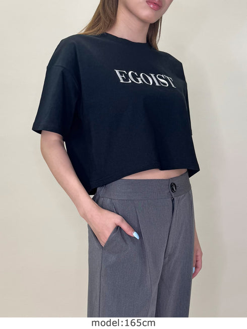 EGOIST刺繍Tシャツ